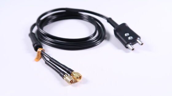 Compatible With Style LEMO 00 Plug To One Microdot And One Large Microdot KBA-531 Cable