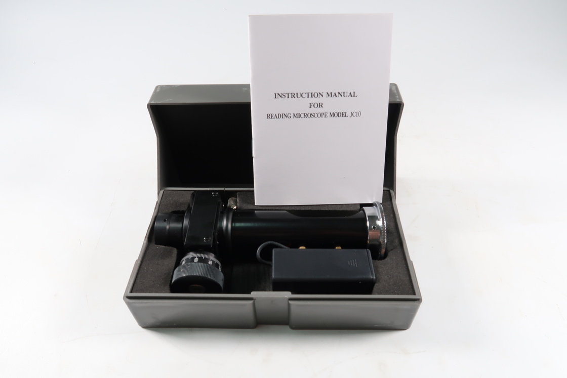 Brinell Microscope Portable Measuring Jc-10 With LED Lights Readout 20x