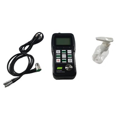 TM210 PLUS اندازه گیری ضخامت فوق صوتی با محدوده اندازه گیری 0.75mm ~ 300.0mm، صفحه نمایش LCD 128 * 64 و 2 سال گارانتی