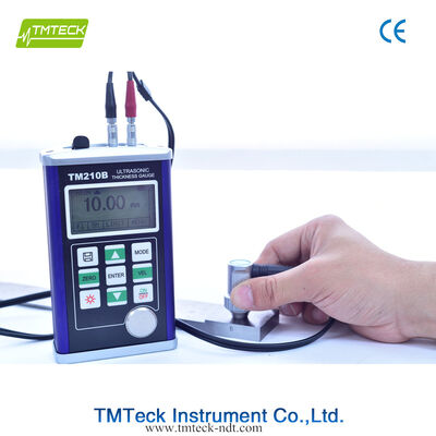 Ultrasonic Thickness Gauge TM210B with 0.75mm~300.0mm Measuring Range 128×64 ال سی دی